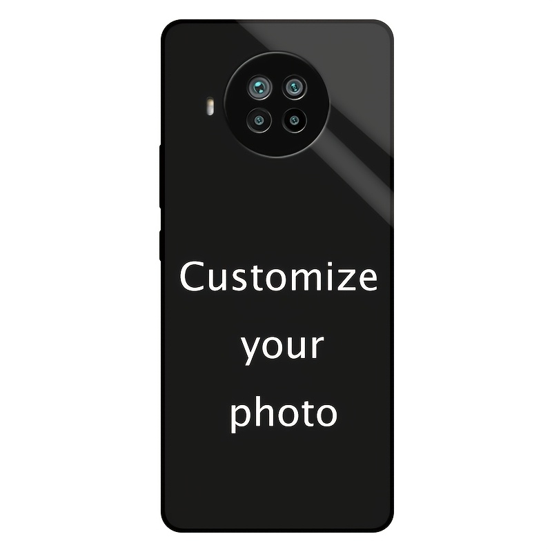 TEMU Phone Case - Customized Pattern Photo Phone Case For Xiaomi 13 Lite/mi 11i/10i/10t/note10 Lite, Personalized Diy Protective Case, Glass