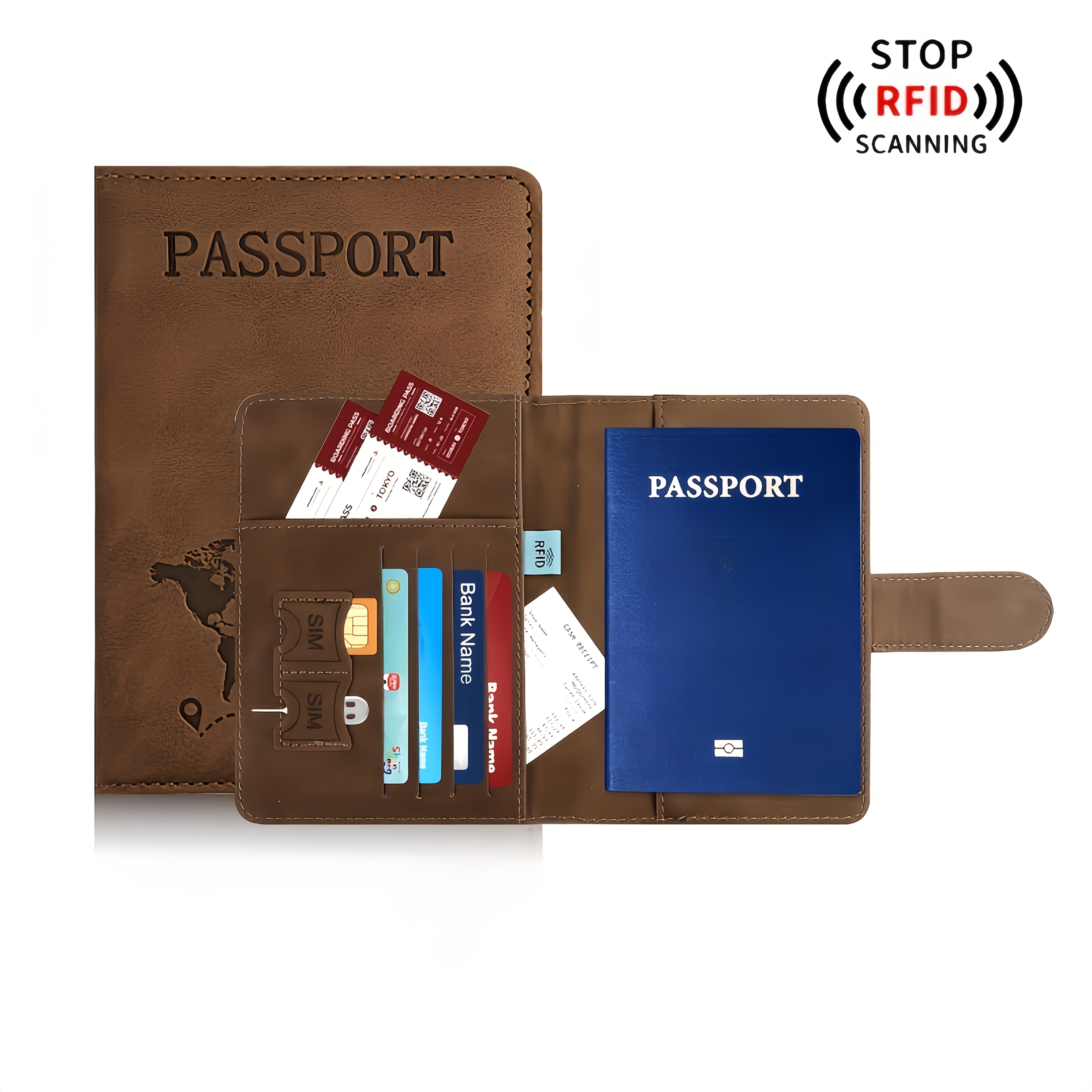 Porte Documents Voyage | Le Globe-Trotteur