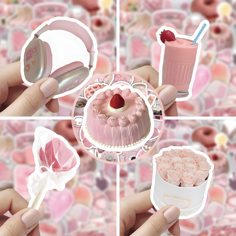 Stylor Coquette - Joyero Estético En Forma De Corazón Para Niñas, Pastel Rosa Cerezo Falso