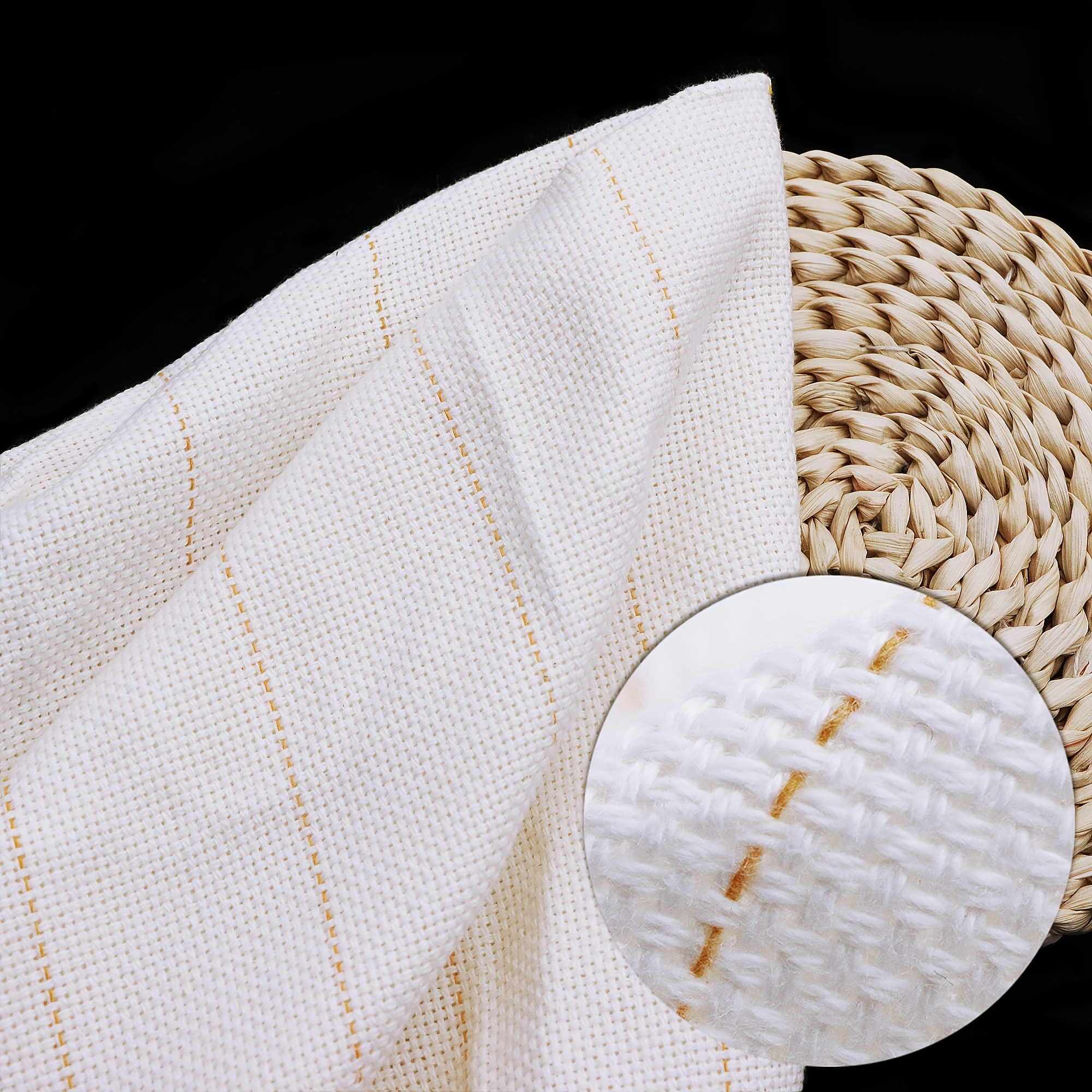 Monks Fabric for Punch Needle, 100.0x49.99cm