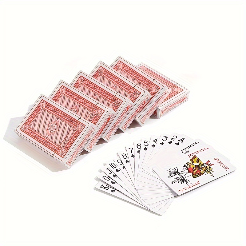 

2pcs Red Basic Cards - Suitable For Family Entertainment, Parties, And Parties