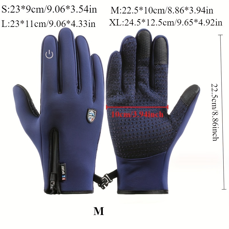 ultimate 2 Pairs Men'S & Women'S Winter Cycling Gloves - Windproof, Warm Touchscreen Gloves with Zipper Closure, Polyester Fiber for Skiing, Cycling & Outdoor Sports - Ideal for Halloween, Christmas, Valentine'S Day, Thanksgiving, Winter Sports Gear | Zippered Gloves | Durable Gloves 6 2 Pairs Men'S & Women'S Winter Cycling Gloves - Windproof, Warm Touchscreen Gloves with Zipper Closure, Polyester Fiber for Skiing, Cycling & Outdoor Sports - Ideal for Halloween, Christmas, Valentine'S Day, Thanksgiving, Winter Sports Gear | Zippered Gloves | Durable Gloves