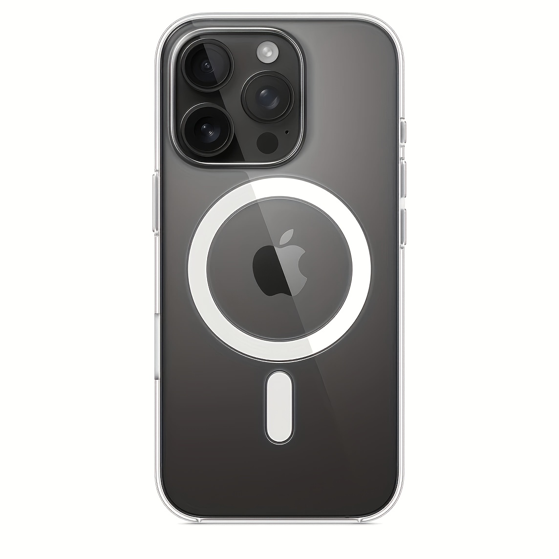 TEMU Phone Case: Phone Case - Magnetic Phone Case For Iphone 18 Pro Max/17/16/15/14/13/12 Pro Max/plus, Easy-to-use Transparent Acrylic, , Shockproof