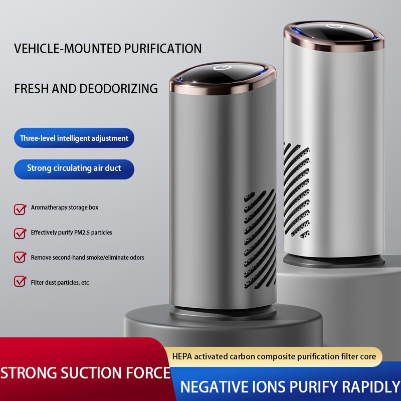 High-end  Air Purifier | Effective In- Air Purification System | Compact and Portable  Air Purifier, Ensuring Fresh and Clean Air Inside the .