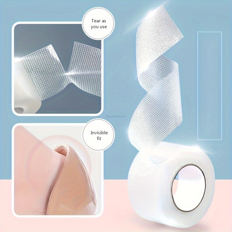 Transparent Waterproof Bandage for Foot, Finger, Toe, Heel - Invisible, Travel Essential, Alternative to Traditional Bandages, Fragrance-Free, Transparent Bandage, Invisible Bandage, Flexible Bandage, Durable Bandage