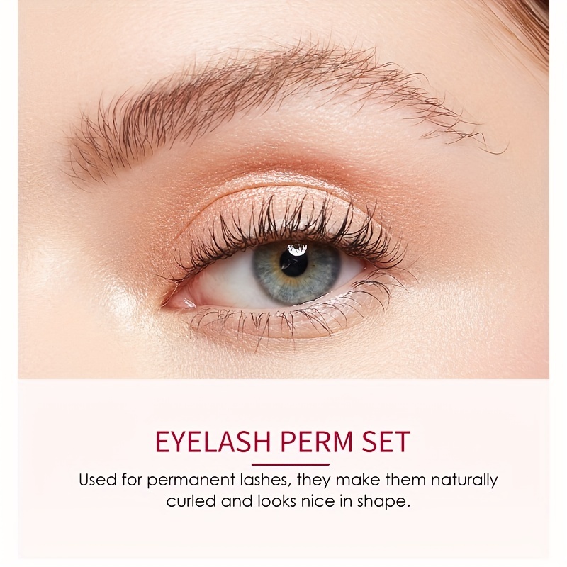 Kit pentru ridicarea genei și laminarea sprâncenelor - menține ridicarea genei timp de 30-45 de zile, vopsea pentru sprâncene cu durată de 40-60 de zile, unelte de machiaj calia dye beauty