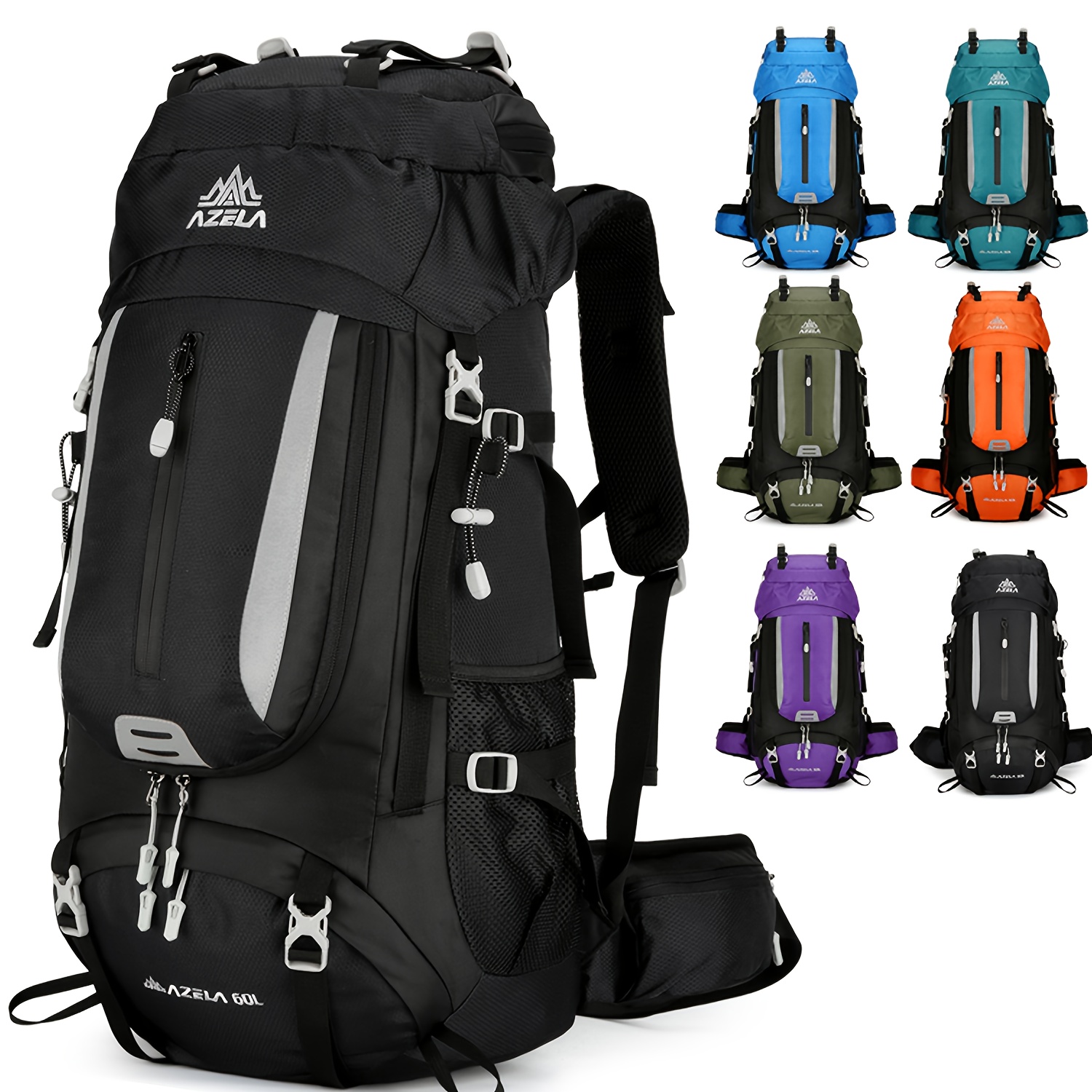 60l backpack sold on Temu United States