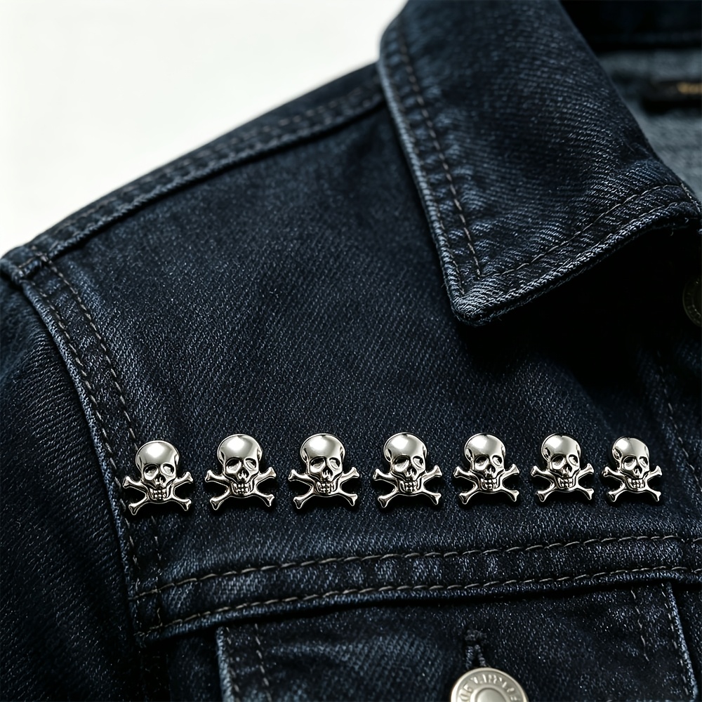 TEMU 20 pz Stile Punk da 12mm, Borchie a per Artigianato, Stile Punk per Decorazione Abbigliamento, Giacca di Pelle, Borsa, Collare per Cani, Scarpe,