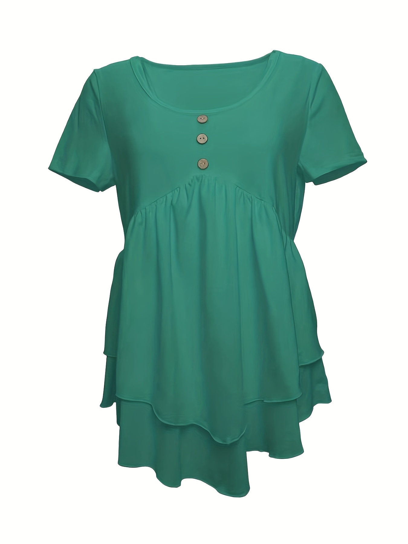 green emerald velvet dress Buttonless shirt | Mint green long-sleeved shirt