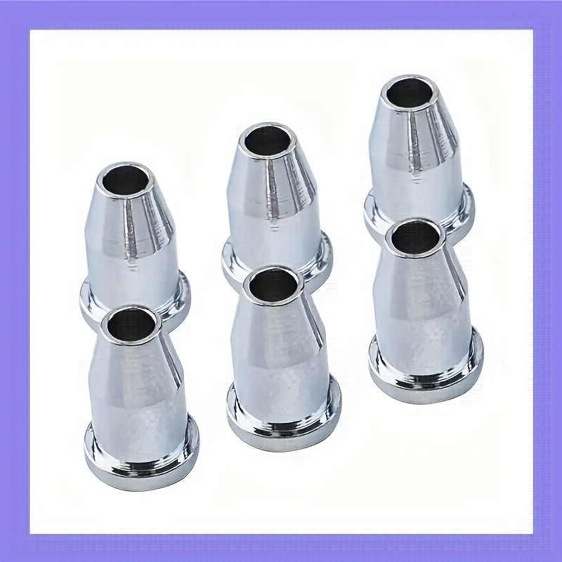 TEMU 6pcs String Rings, 8mm String Rings, Installation Bushings, Suitable For /retro Telecasting Electric Guitar Replacement Parts (silvery Gray),