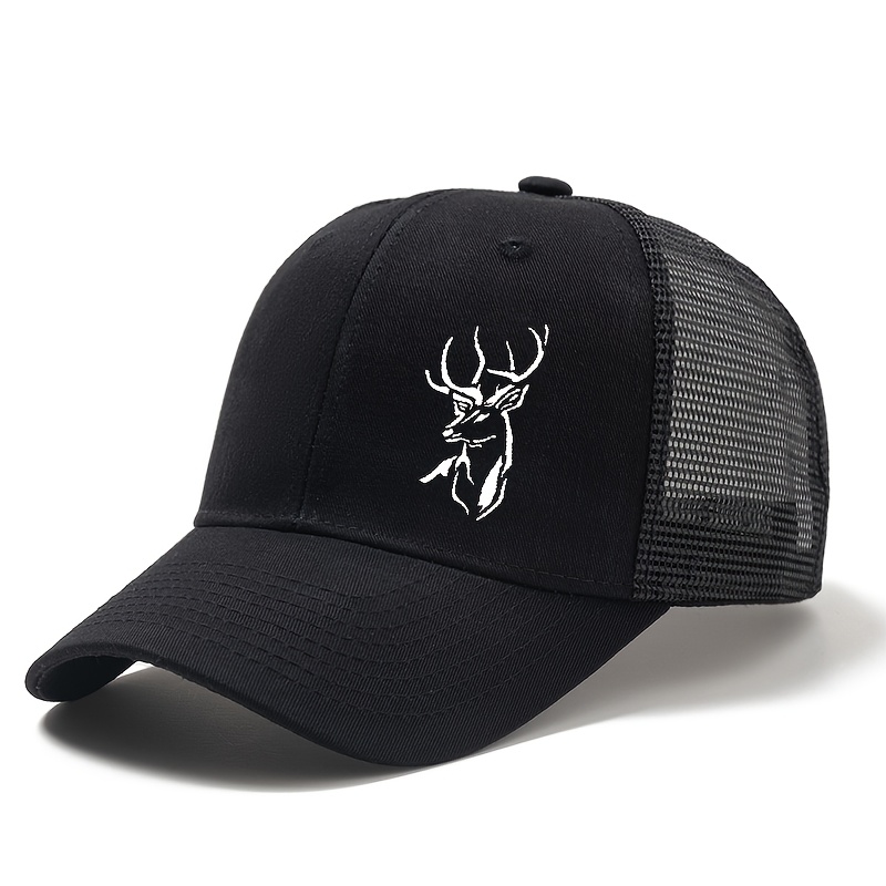 TEMU Casquette de baseball unisexe imprimée , taille réglable, chapeau de soleil d'été respirant en pour l'extérieur pour le camping et les activités