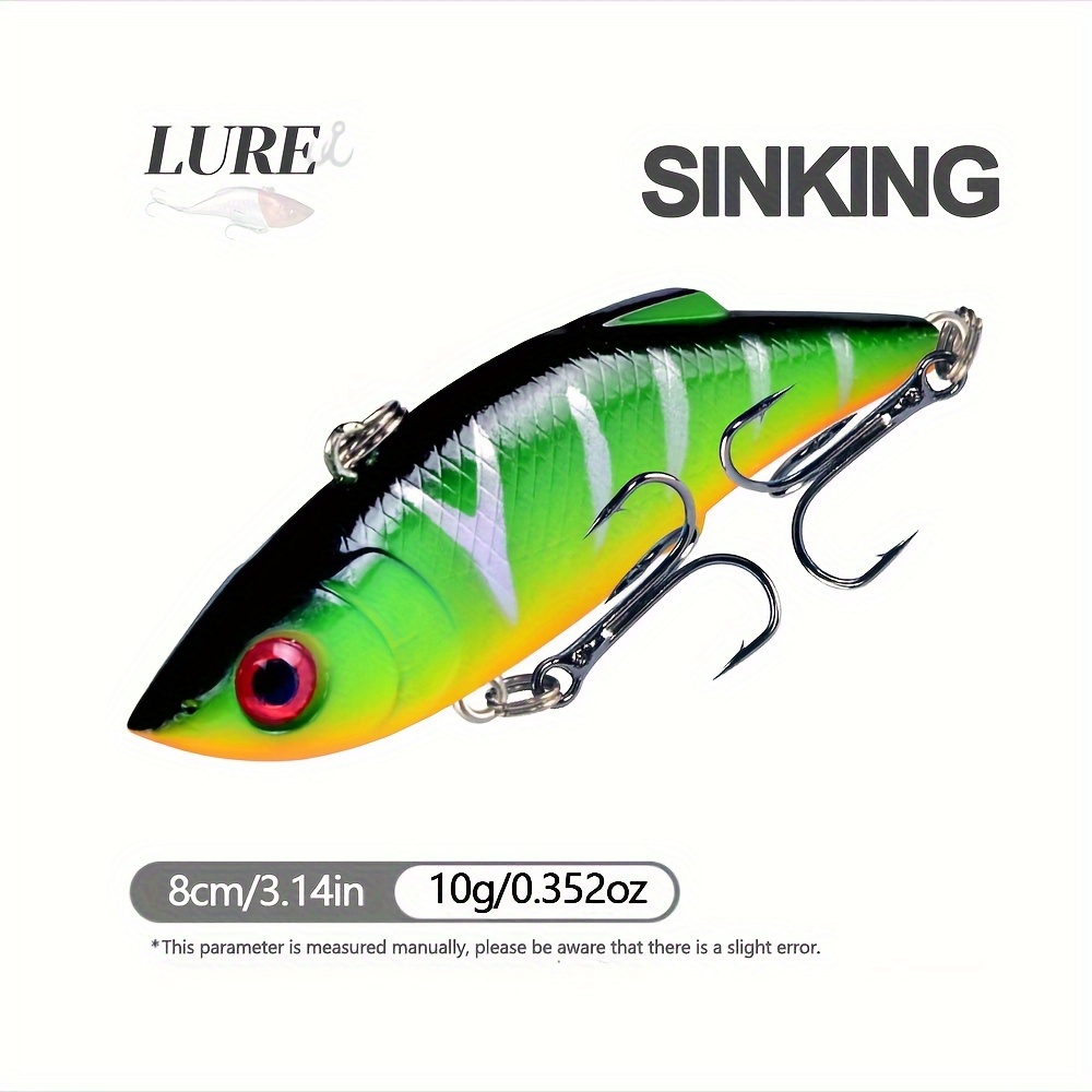 Vibration Fishing Supplies Ice Fishing Sinking Fishing Lure Hard Bait Bait  Tackle Artificial Lures 2 