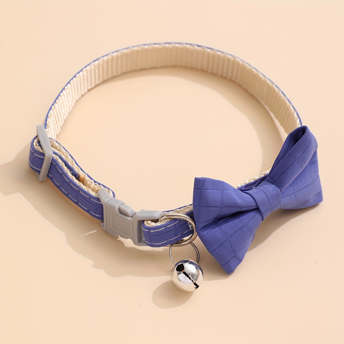 adjustable   bow tie pet collar   nylon   small   Product details 3