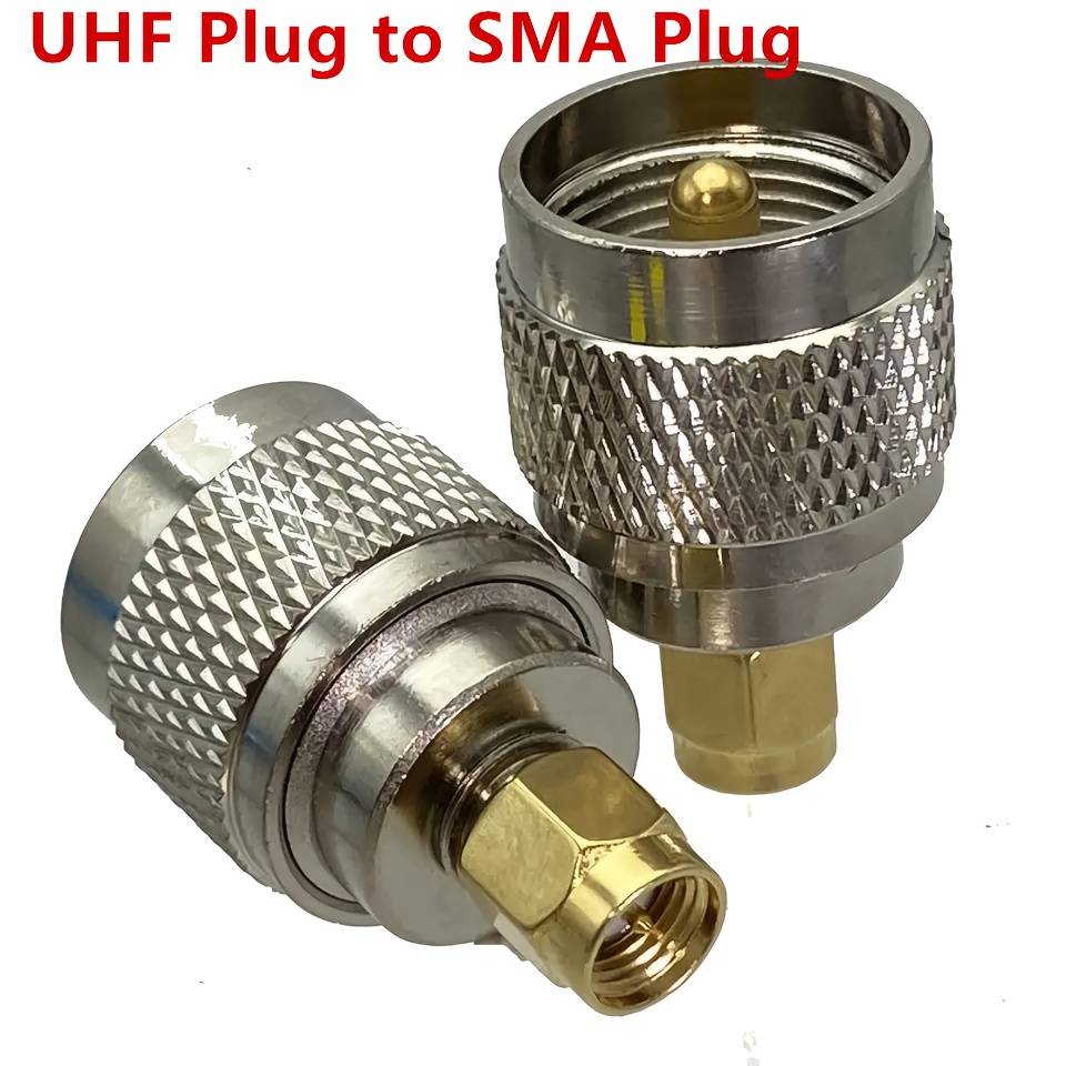 1 stuks UHF SO239 PL259 naar SMA Mannelijke Plug En Vrouwelijke Jack RF Coaxiale Adapter Connector Draad Terminals Rechte Messing