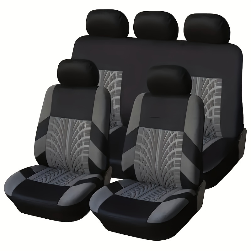 

Fabric Seat Cover 5 Seats Full Car 9pcs Set