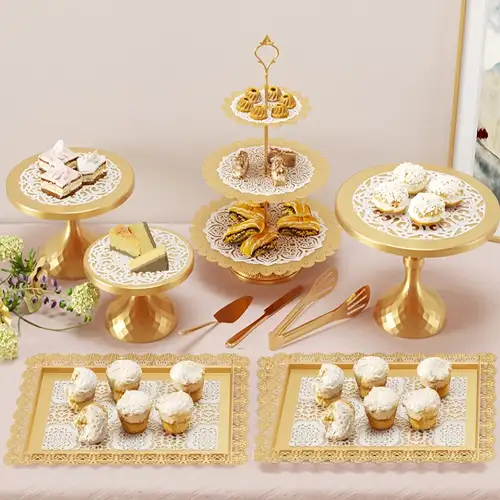 Présentoir de Gâteau en Métal de Mariage Rond Plateau de Collation de Piédestal de Gâteau en Métal de Cristal Perlé Biscuits Plateau de Service Fruits Plateau d'affichage pour la Fête Cuisson Présentoir de Gâteau en Métal de Mariage Rond Plateau de Collation de Piédestal de Gâteau en Métal de Cristal Perlé Biscuits Plateau de Service Fruits Plateau d'affichage pour la Fête Cuisson
