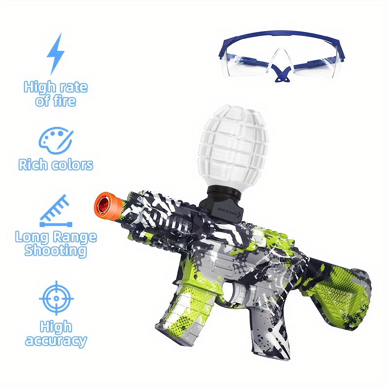 R99 Electric Gel Blaster Gun Toy Gel Ball Blaster Full Auto - Temu