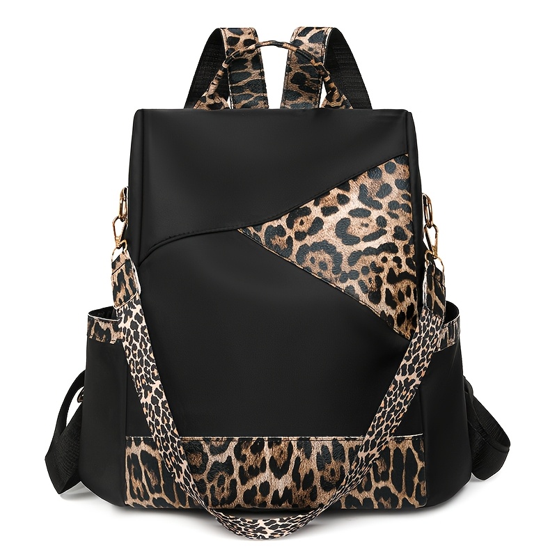 Image of Backpack Women's Fashionable And Versatile Travel Lightweight Women's Backpack Small Bag Commuting Backpack Fashionable And Versatile Backpack Large Capacity Contrasting Color Backpack