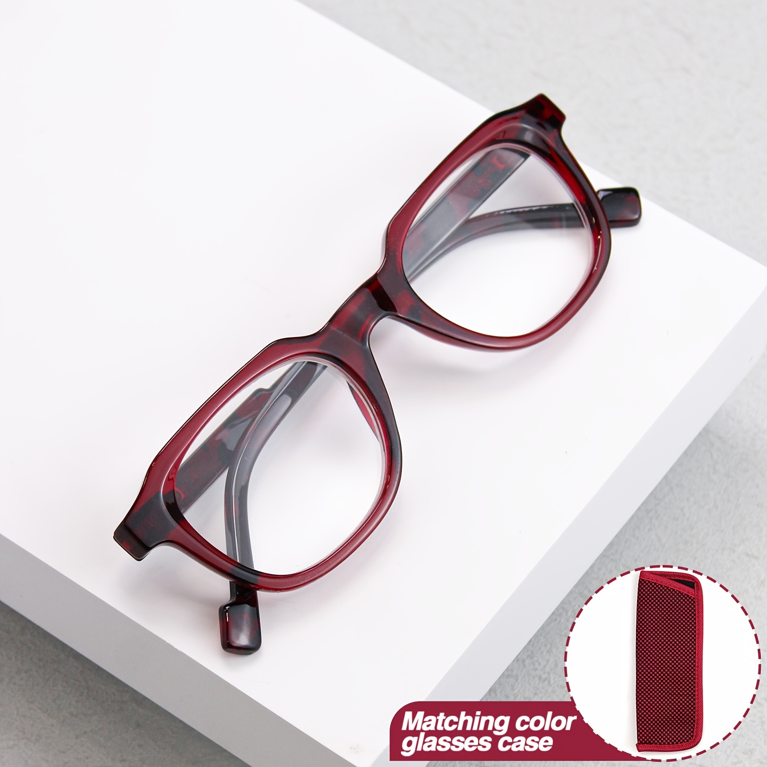 Elegant Fashionable Rectangular Frame Reading Glasses