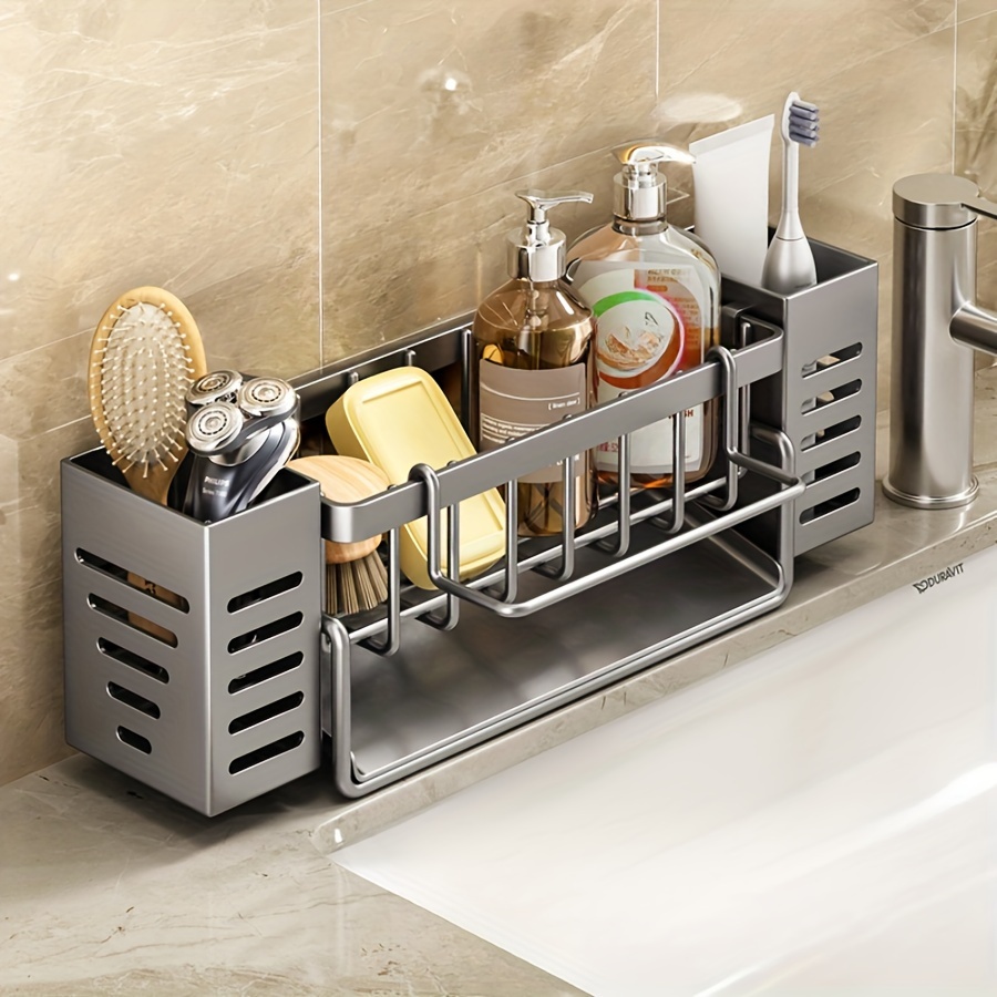 

1 For , Steel Rustproof, Bathroom Storage , 2 , Container, Organizer Dish Organizer Dish Towel Rod