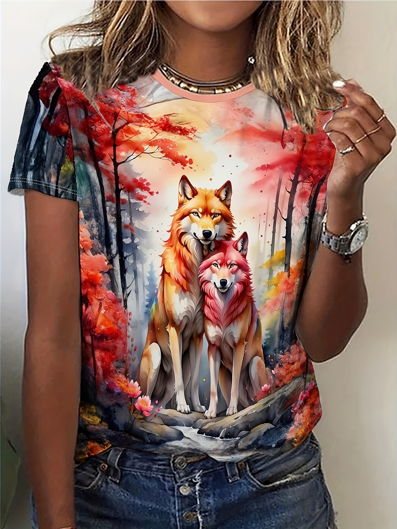 animal shirts sold on Temu United States