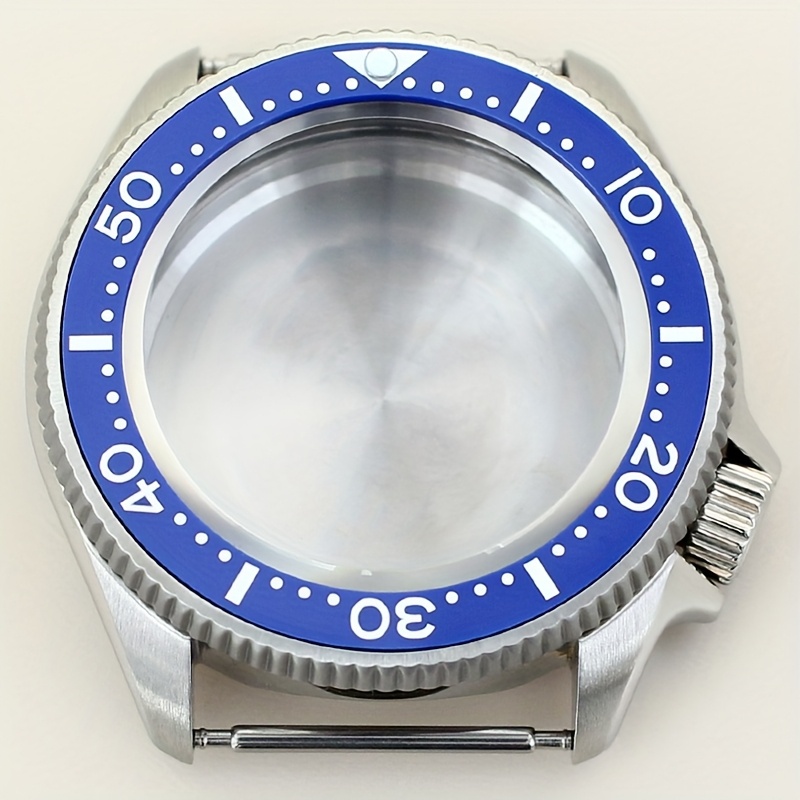 38mm watch case skx013 mod parts black ceramic bezel Temu Canada