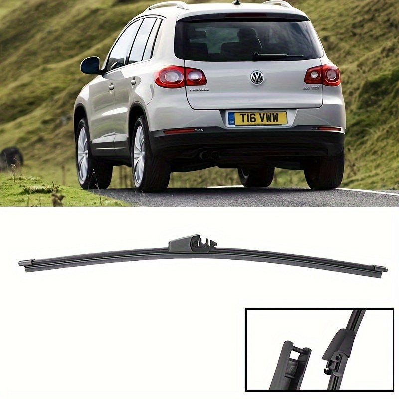 13" Rear Wiper Blade Suitable For Vw Tiguan Mk1 From 2007 To 2017, Designed For Cleaning And Tailgate Window During Rain