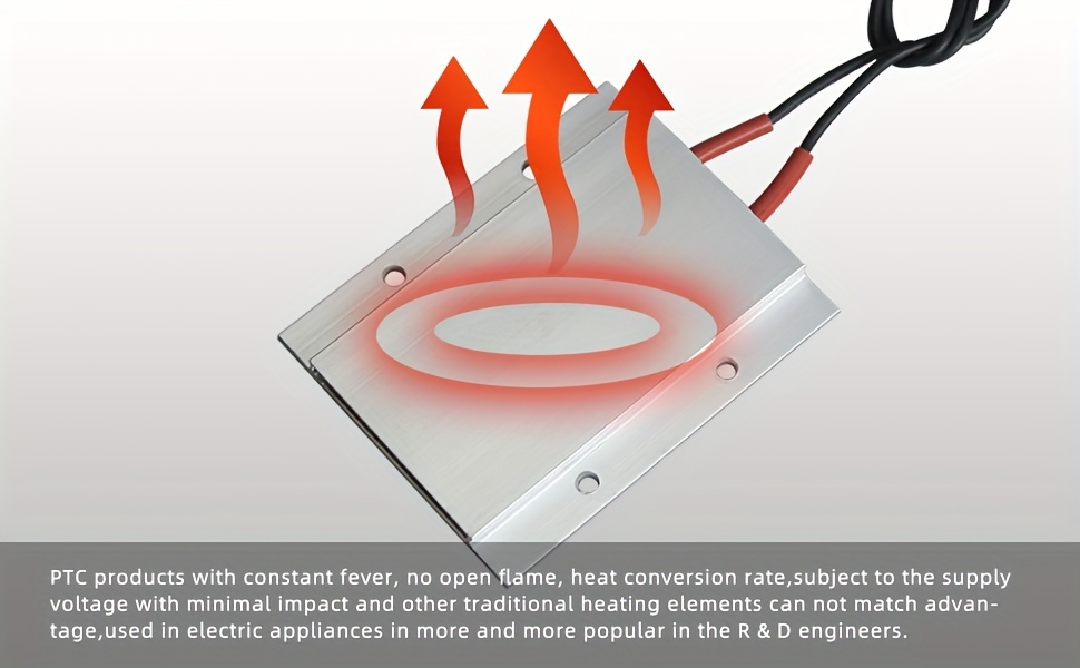   miniature   plate ac   110v 220v insulated ceramic with aluminum shell for 3d printers   temperature control   safe details 1