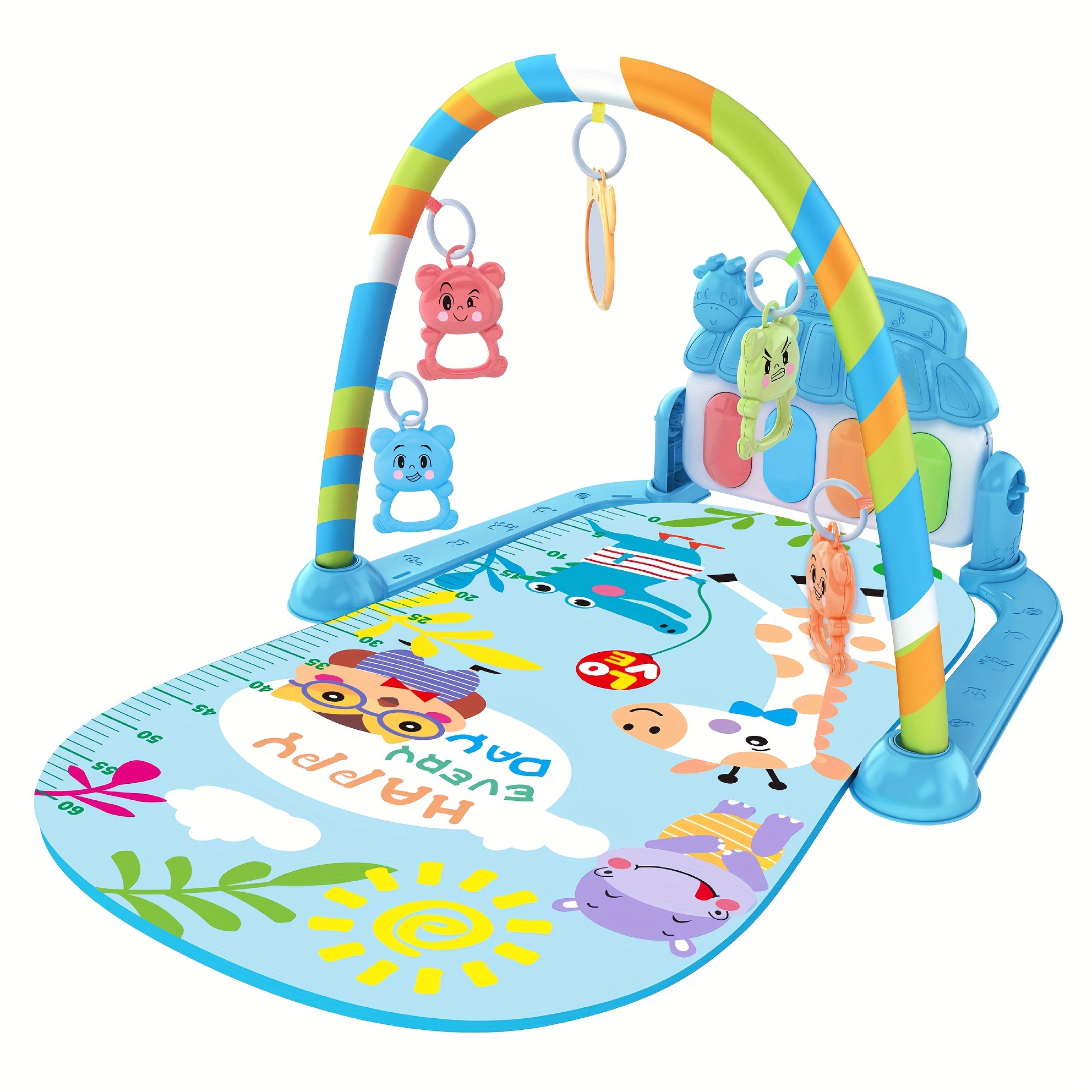 Colchoneta de aire para bebés de 0, 3, 6 y 9 meses, tapete de juego de  juguetes de aire, juguete sensorial para recién nacidos, regalos para bebés  y
