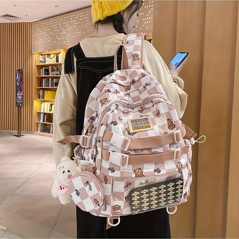 

Korean Version Of High Level Female College Student Bag College Style Backpack Men And Women With Large Capacity Backpack
