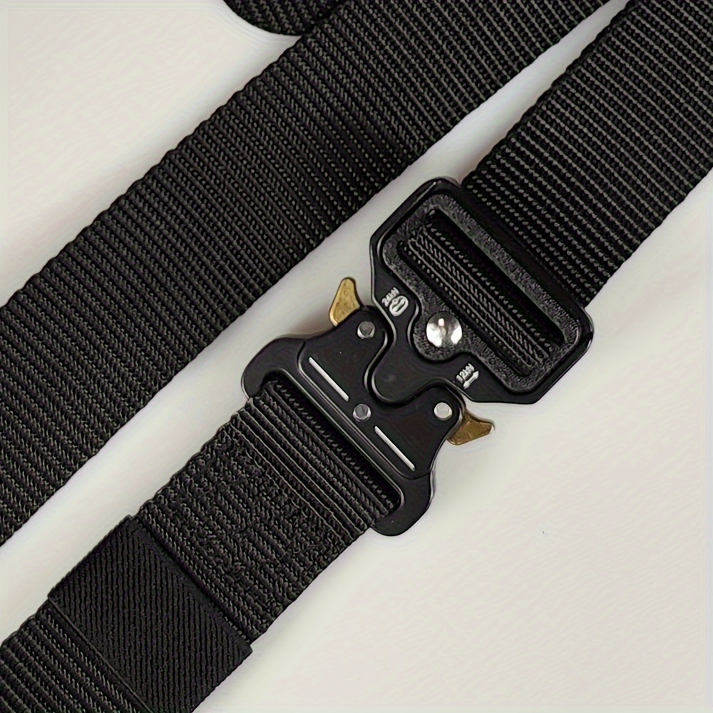 Quick Release Adjustable Nylon Work Belt for Men