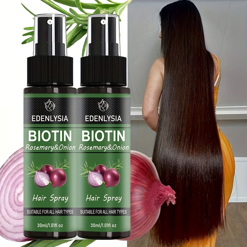   30ml 1 01fl oz     free 3 in 1 spray enriched with rosemary onion biotin and more volume   multi healthy make thin   fully easy to carry when traveling       gift for christmas halloween