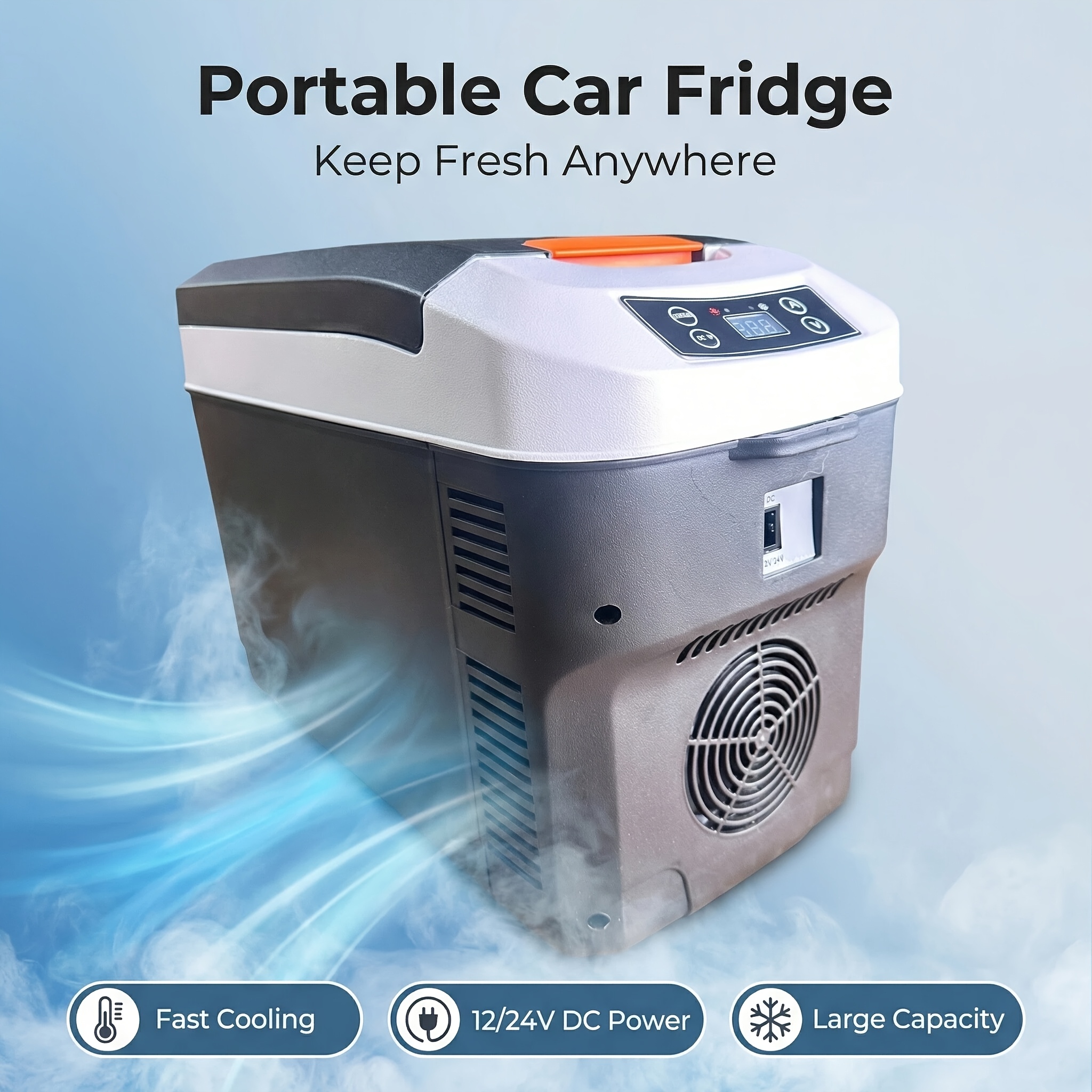 10l portable car fridge fast cooling12v car use car refrigerator with cooler and warmer designed to   for road trips camping outdoor activities and rv use