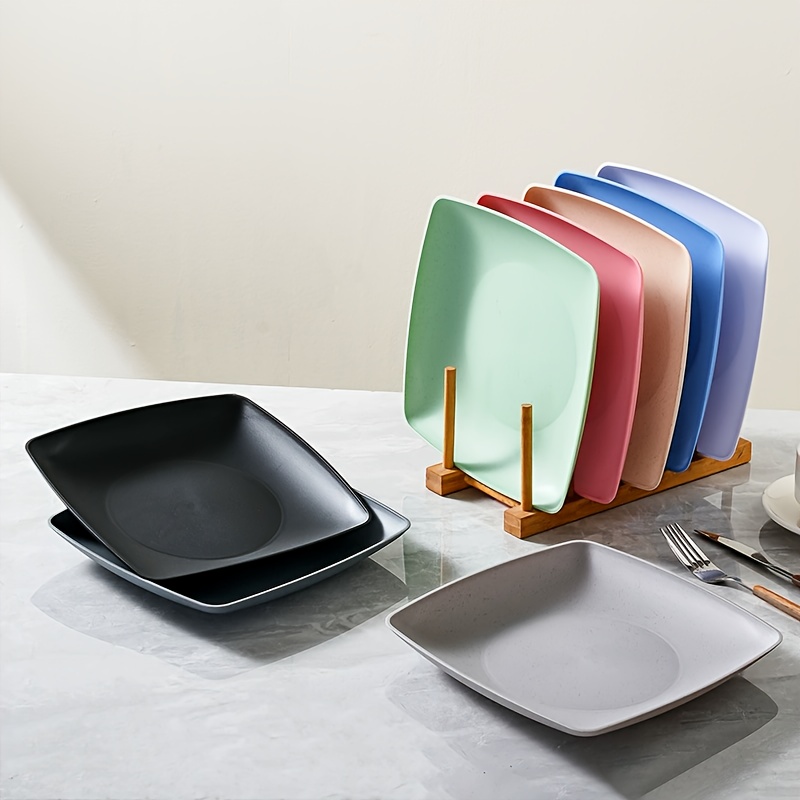 11pcs square plate set lightweight portable rectangular Temu