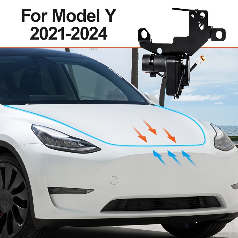 TEMU Electric Suction Soft Closing For For Model 3 2021-2024 Front Trunk Cover Automatic Lock Closer, Power Front Hood Cargo Lid Auto Close Locker Motor For Model 3 For Accessories