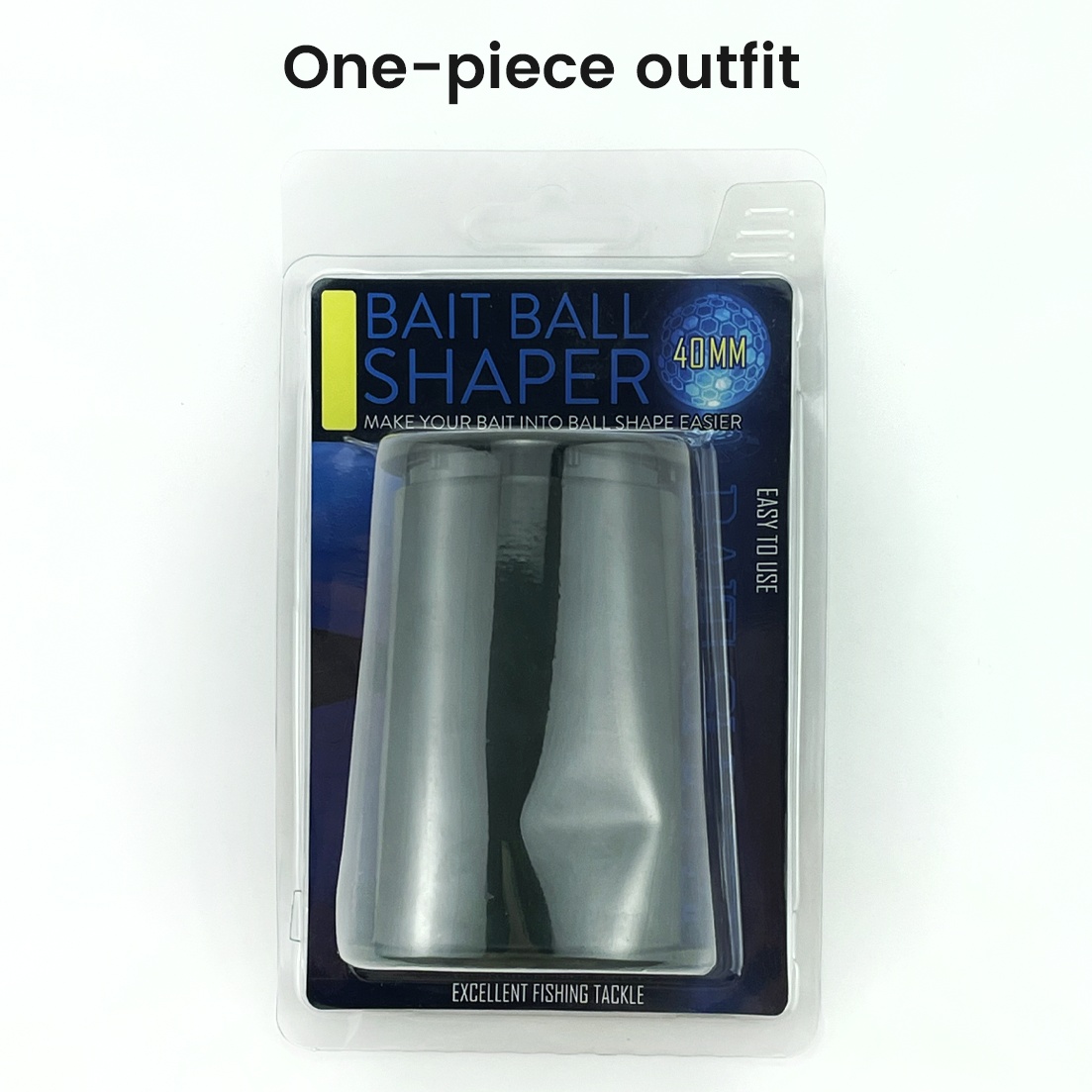 Image of Single Fishing Bait Ball Creator – Sturdy Plastic Moulding Tool For Carp Angling, User-friendly & Suitable For All Experience Levels, Make Uniform Bait Balls To Enhance Your Catch Success