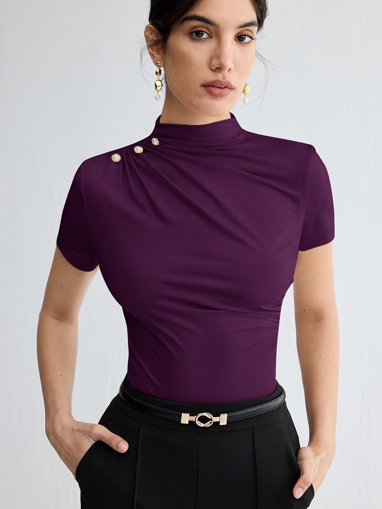 purple top sold on Temu Canada