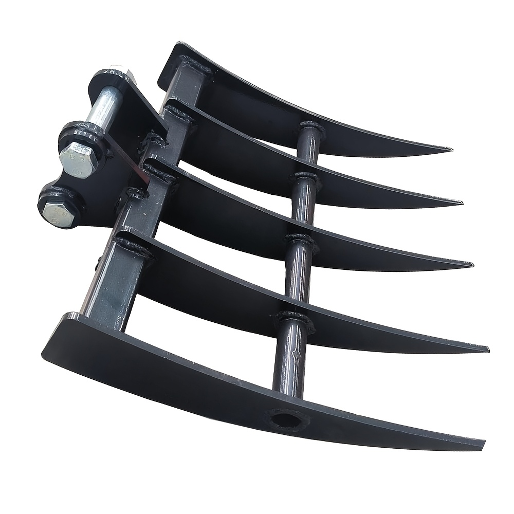 Special For Small Excavators, Rake For Excavating, Equipment For Cultivating Loose Soil In And