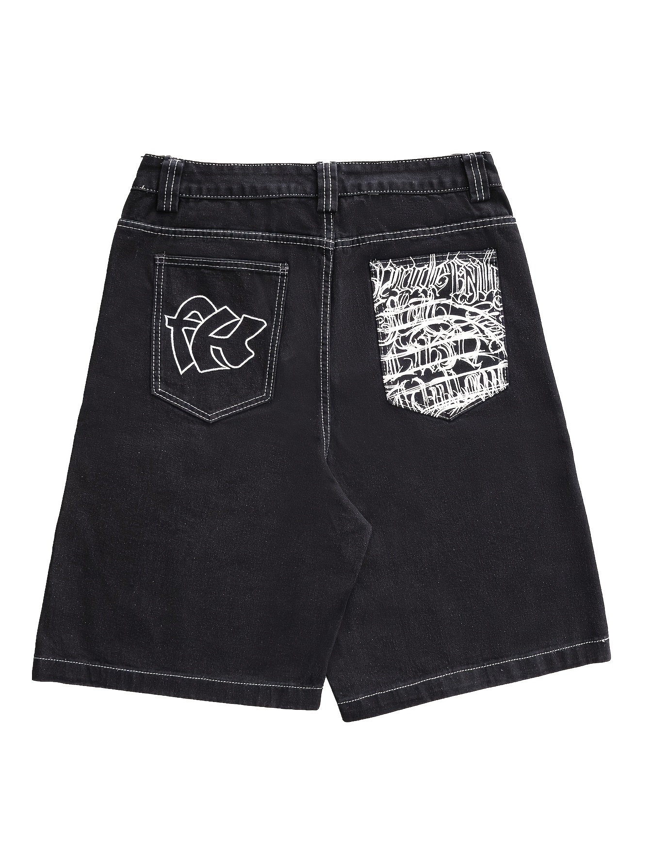 mens halloween cowboy shorts loose fit non stretch Temu Ireland