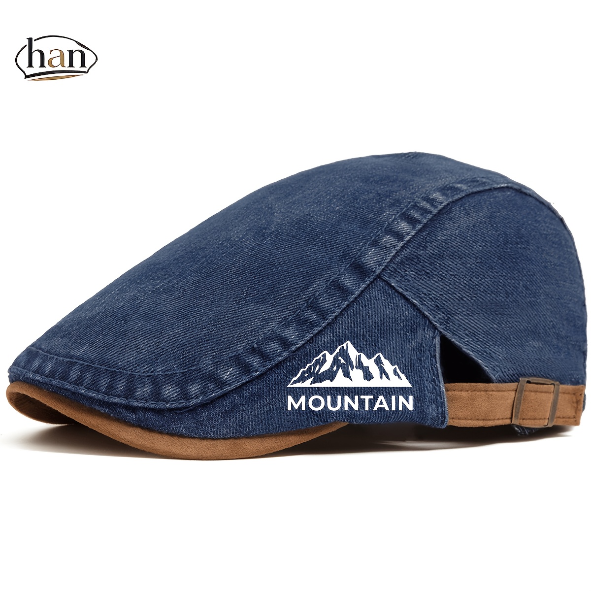 Urban Casual British Style Baseball Cap: Flat Cap, Weekend Social Versatile Style