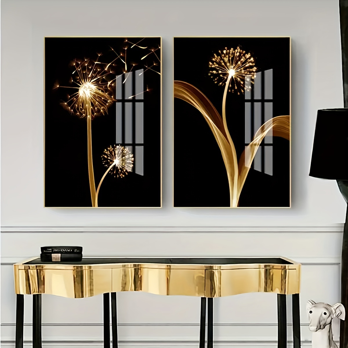 

A Set Of Abstract Luxury Oil Paintings, Suitable For Living Room Decoration,