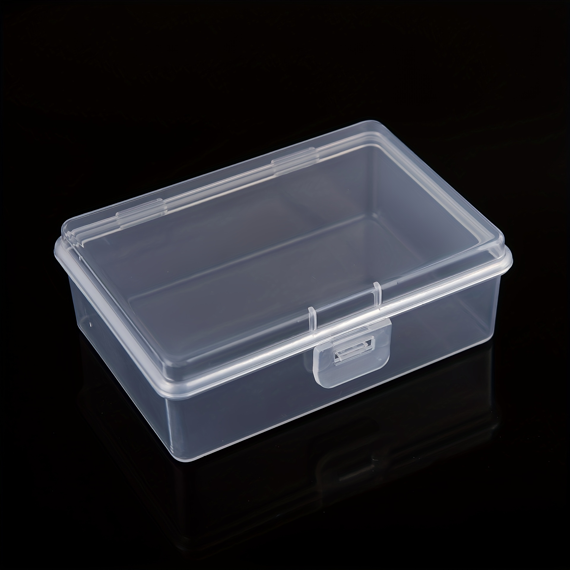 Packaging Small Box Plastic Box Accessories Transparent Plastic Injection Molded Box Business Card Storage Box