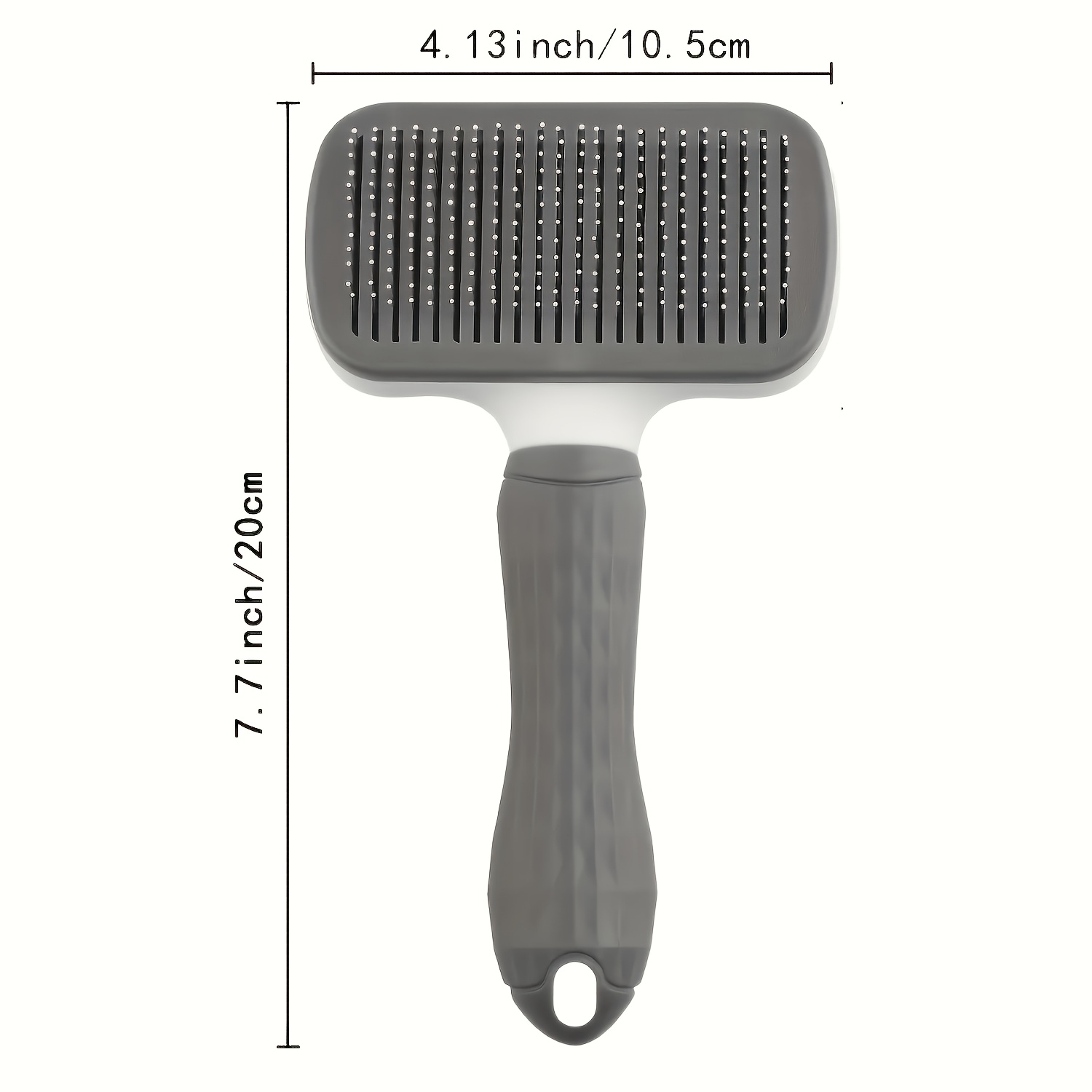   easy to   grooming brush with self cleaning   button hair removal curved needle brush for cats and dogs   massage ideal for loose fur pet grooming special     Product details 1