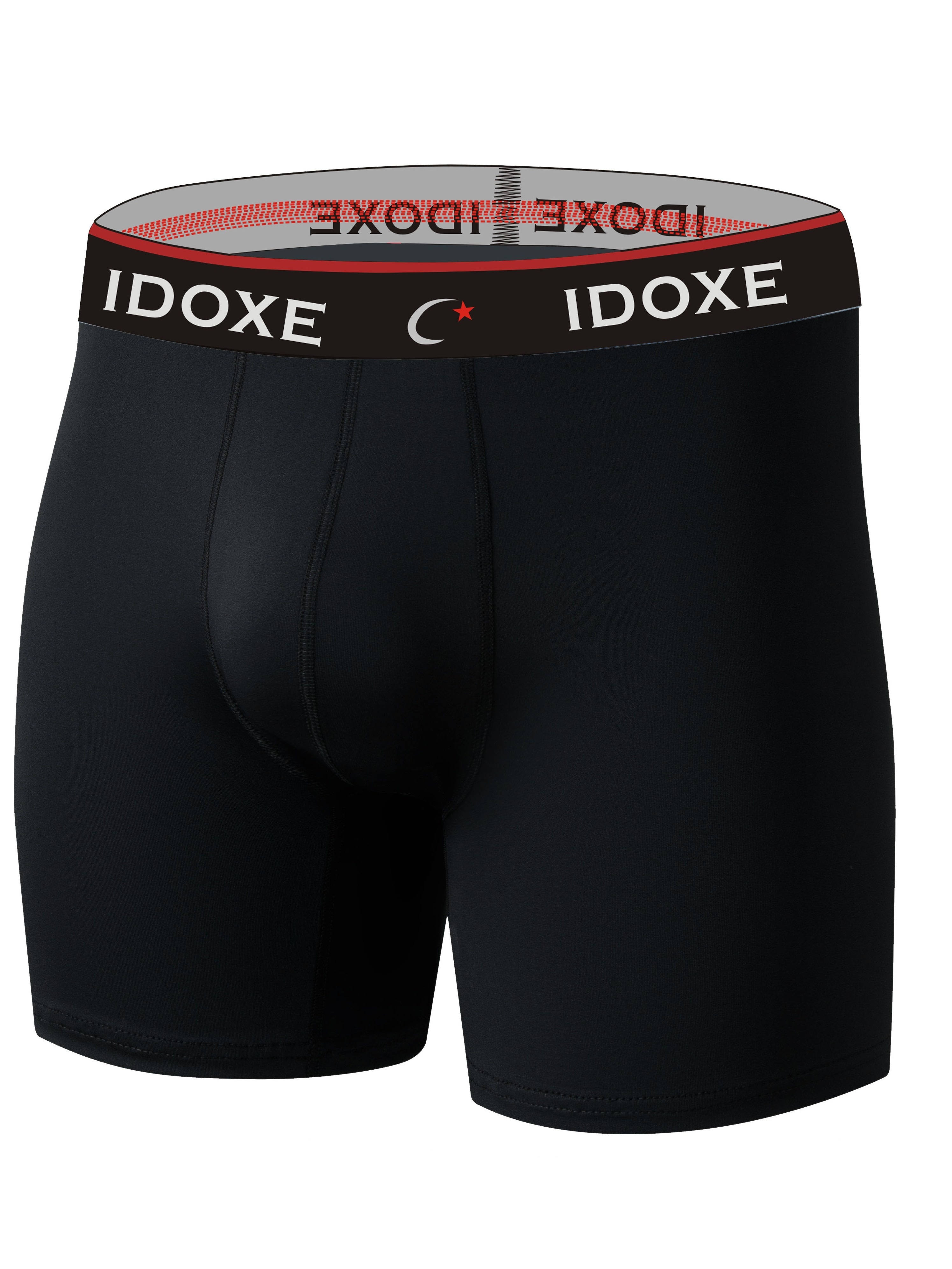 Jack And Jones - Lot De 10 Boxers Lime Bleu Marine