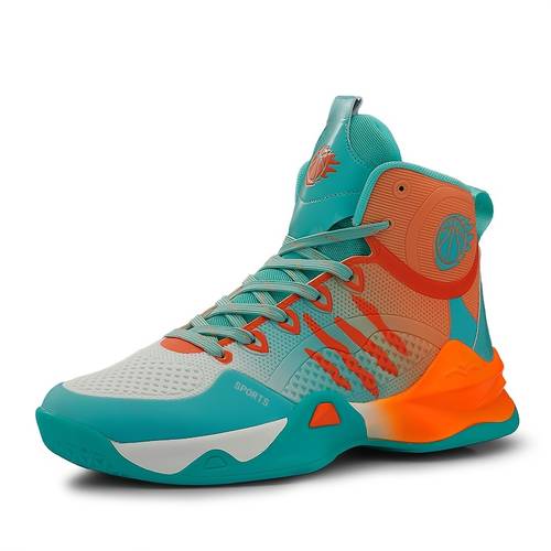 sneakers mens high top basketball sports shoes comfortable anti slip durable lace up sports shoes suitable for