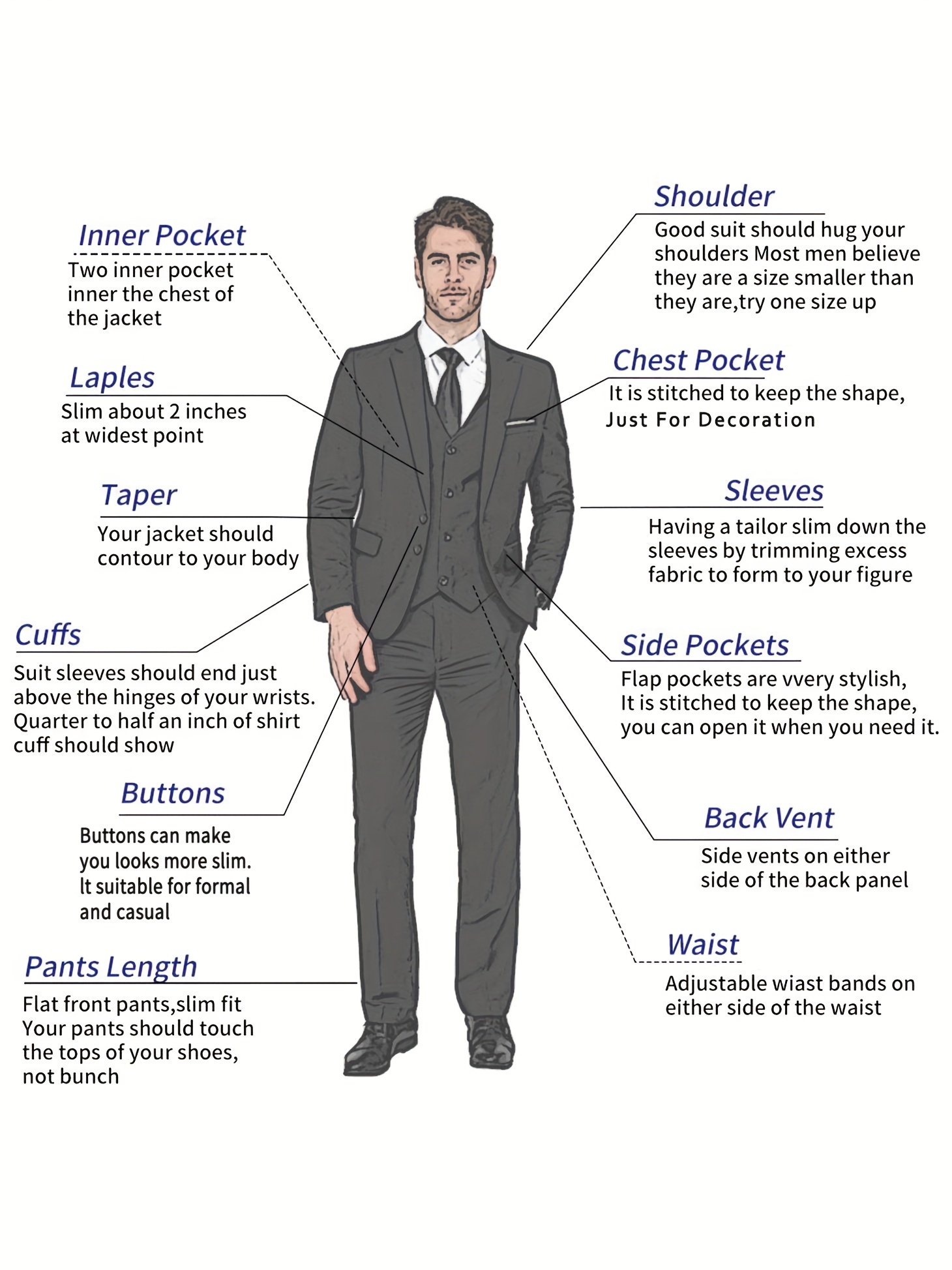 suit coat measurements