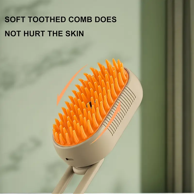 cat steam brush 2025 steam groomer comb 3in 1 cat steam brush pet hair steamy brushes pet steam brush for details 2