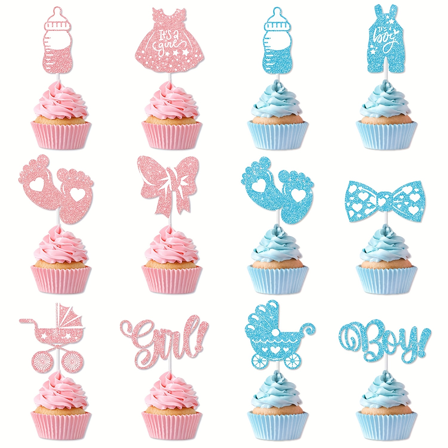 12 Cake Decorating Inserts