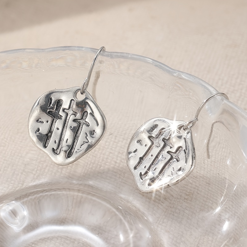 Women's Handmade Cross Earrings, Faith Accessories
