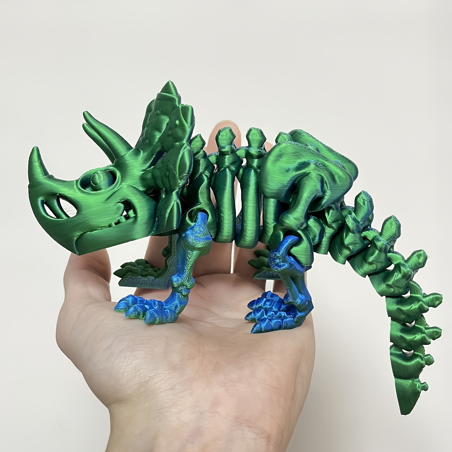 

Modèle d'ossements de imprimé en 3D - Décoration de bureau et cadeau pour les adolescents et les , plastique , options et bleues